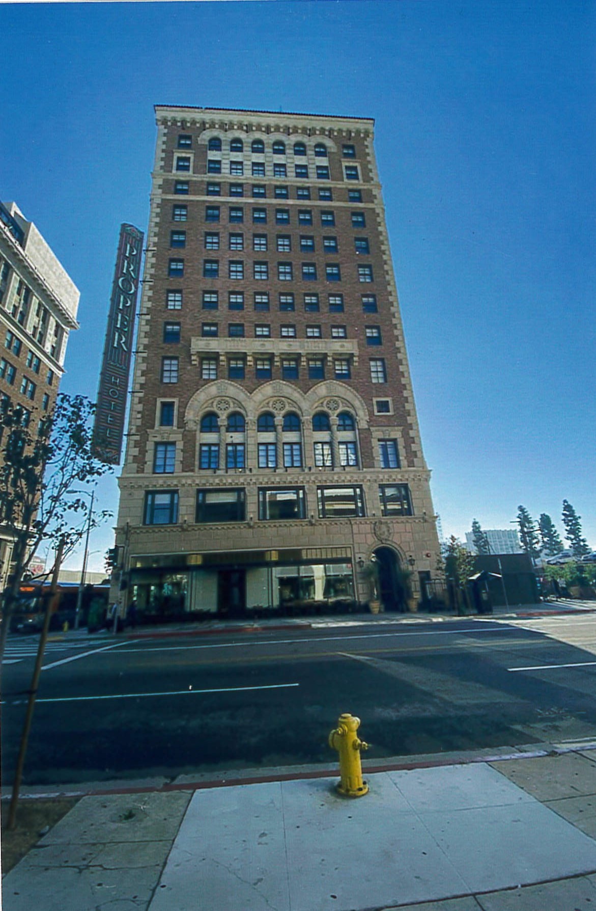 Exterior street view, front 